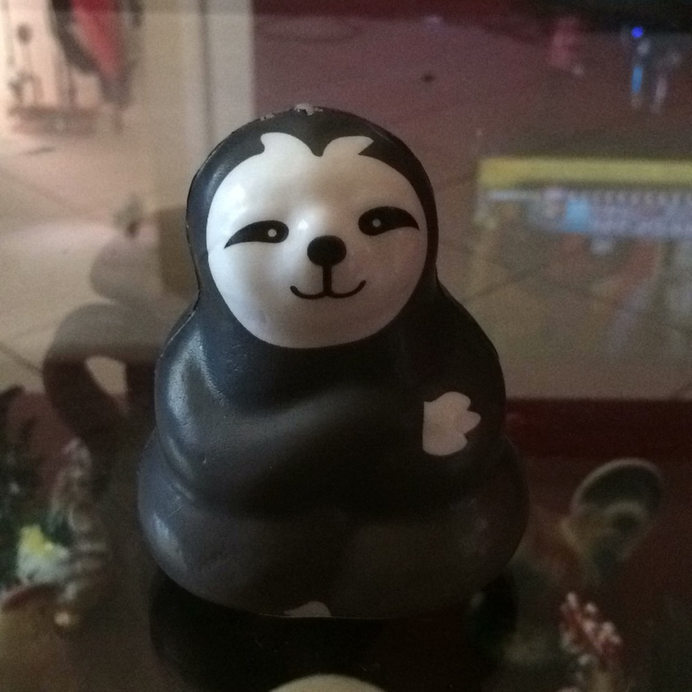 It is a  sloth. and it is about 3 seconds slow.